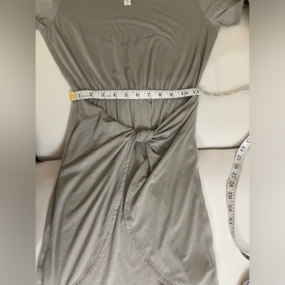 NWT Lululemon Unwind Your Mine Dress Dark Chrome White Size 2 - Picture 11 of 12